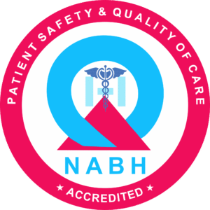 NABH certification mark used on the Dhawan Hospital website