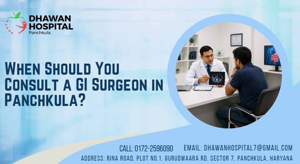 When Should You Consult a GI Surgeon in Panchkula?