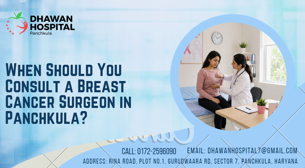 When Should You Consult a Breast Cancer Surgeon in Panchkula?