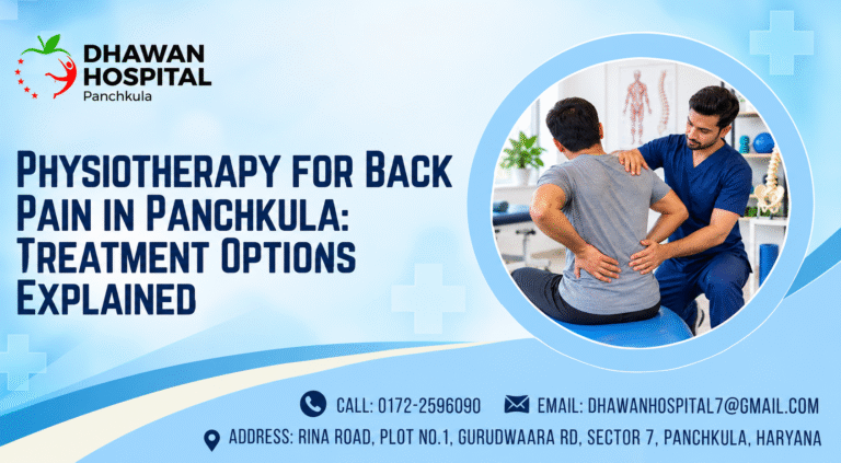 Physiotherapy for Back Pain in Panchkula: Treatment Options Explained