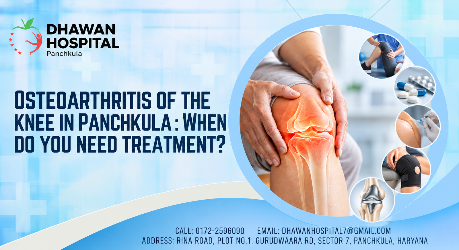 Osteoarthritis of the Knee in Panchkula : When Do You Need Treatment?