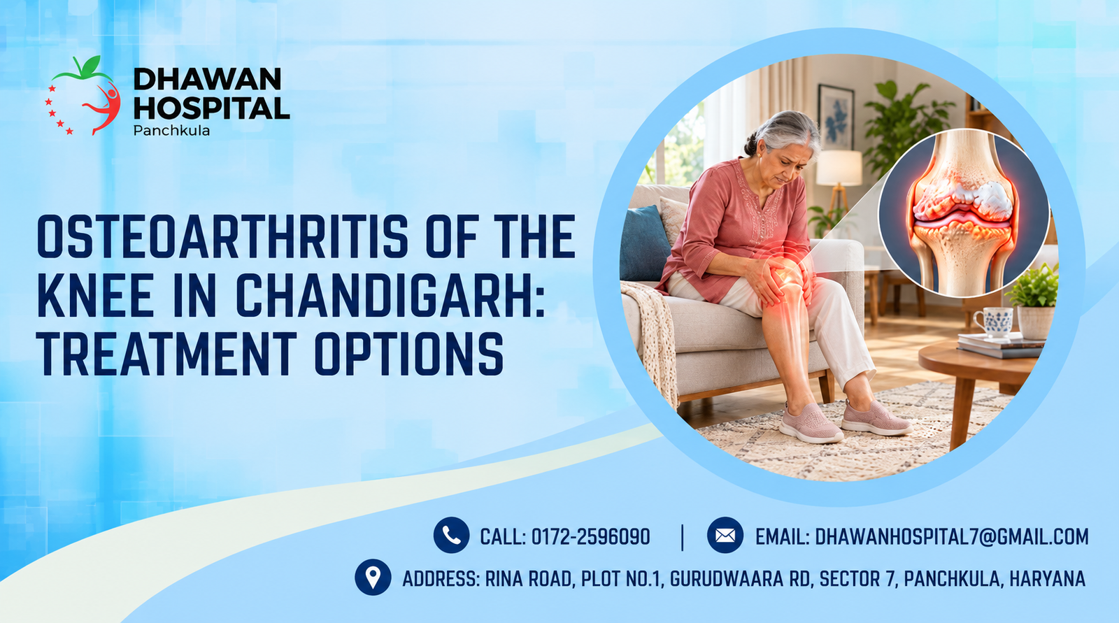 Osteoarthritis of the Knee in Chandigarh: Treatment Options