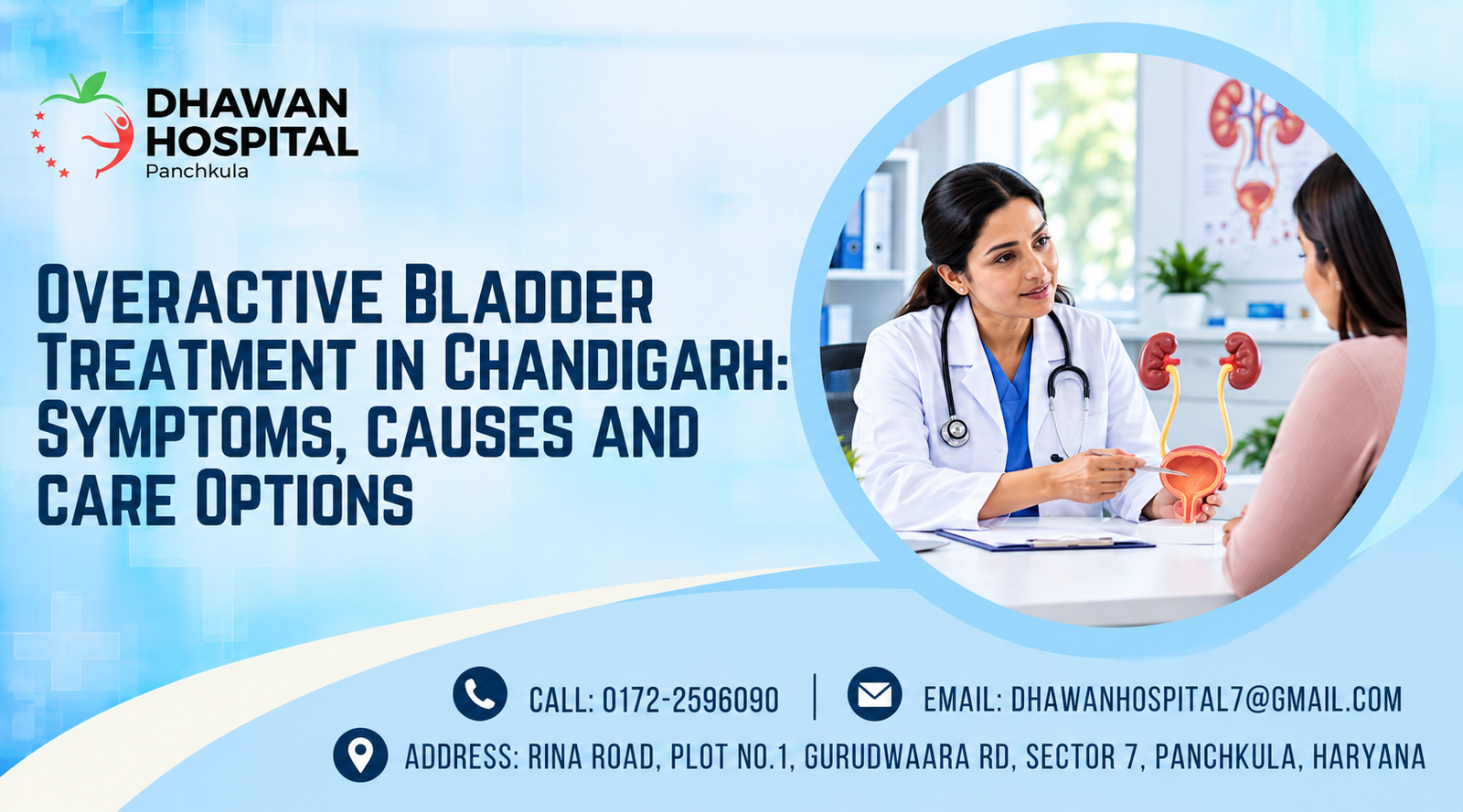 Overactive Bladder Treatment in Chandigarh: Symptoms, Causes and Care Options